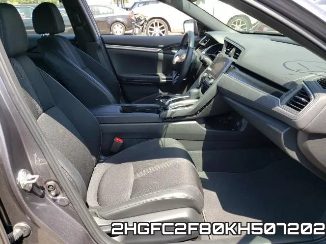 2HGFC2F80KH507202 фото 6