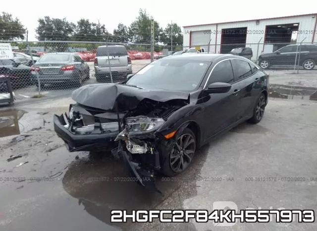 2HGFC2F84KH557973 фото 3