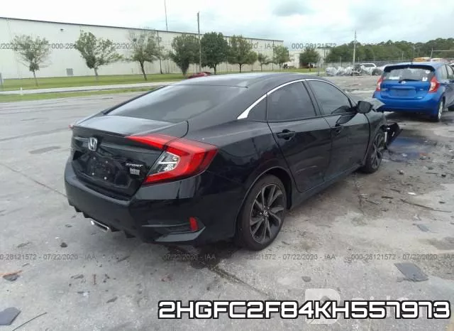 2HGFC2F84KH557973 фото 5
