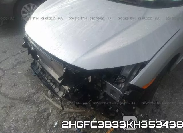 2HGFC3B33KH353438 фото 7