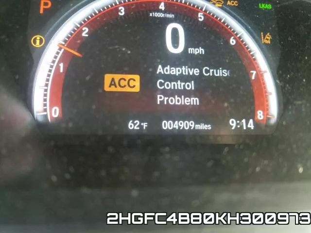 2HGFC4B80KH300973 фото 9