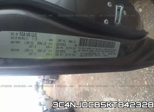 3C4NJDCB5KT842328 фото 10