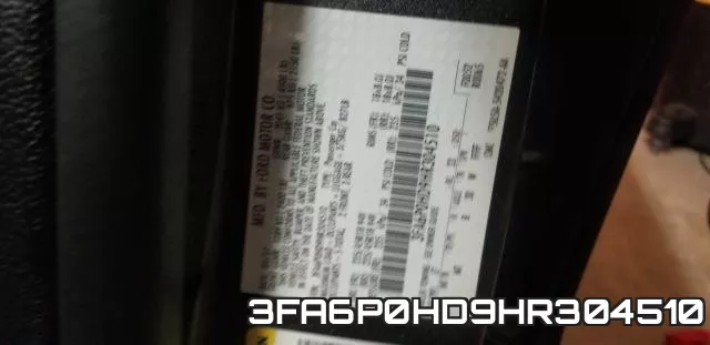 3FA6P0HD9HR304510 фото 2