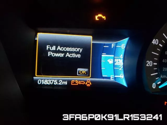 3FA6P0K91LR153241 фото 9