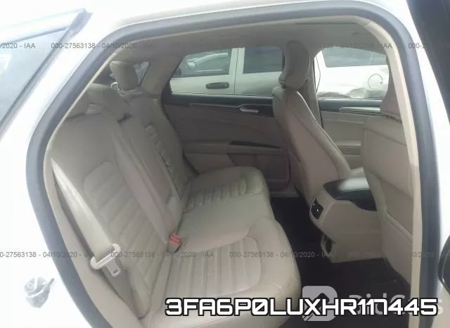 3FA6P0LUXHR117445 фото 9