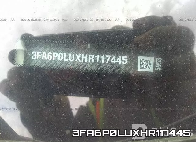 3FA6P0LUXHR117445 фото 10