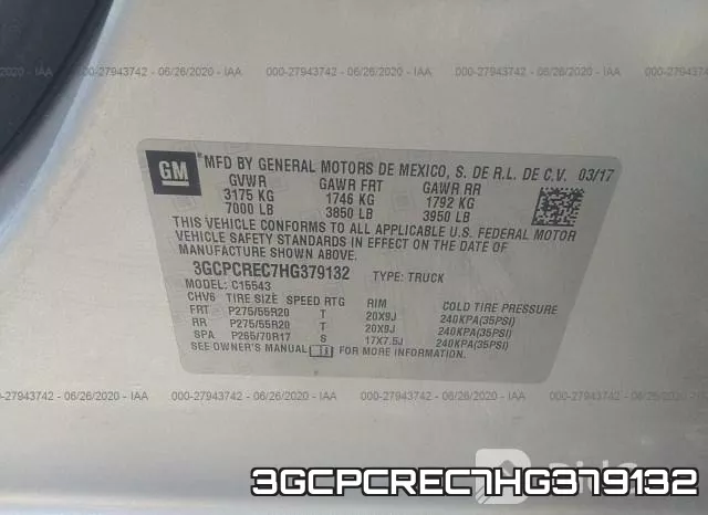 3GCPCREC7HG379132 фото 10