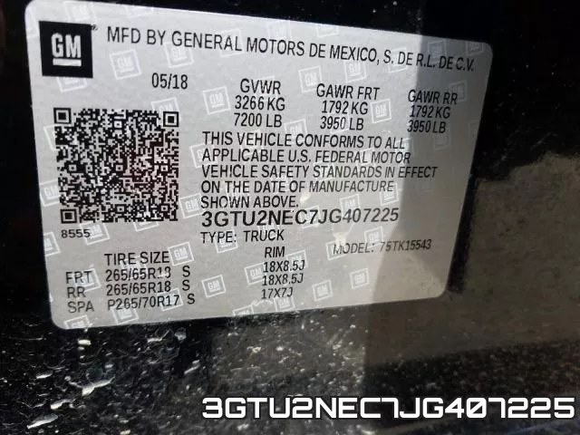 3GTU2NEC7JG407225 фото 2