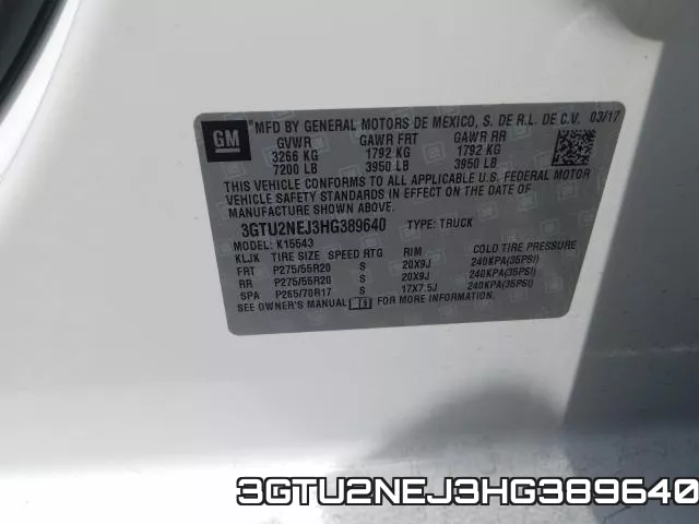 3GTU2NEJ3HG389640 фото 2