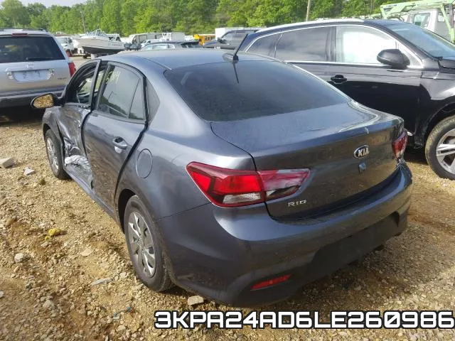 3KPA24AD6LE260986 фото 4