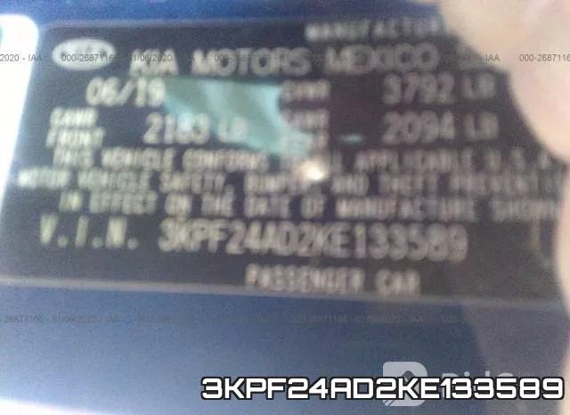 3KPF24AD2KE133589 фото 10