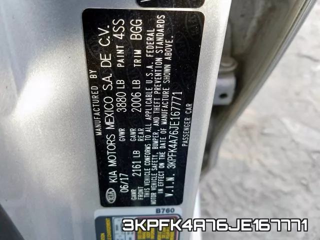 3KPFK4A76JE167771 фото 2