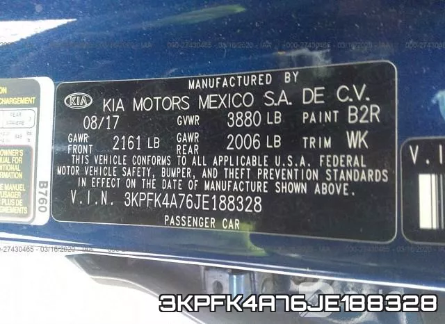 3KPFK4A76JE188328 фото 10