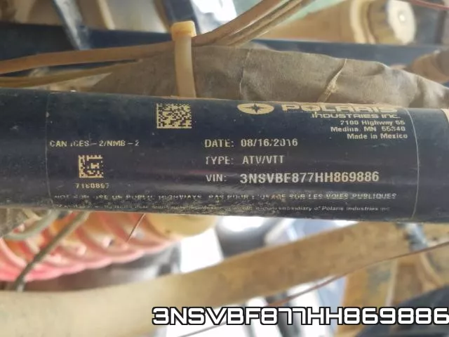 3NSVBF877HH869886 фото 2