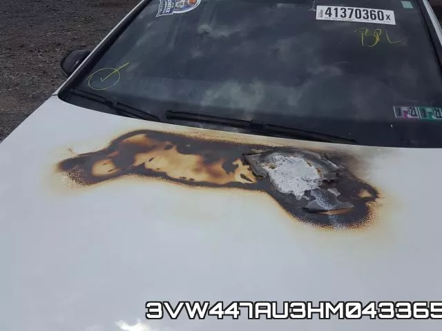 3VW447AU3HM043365 фото 10
