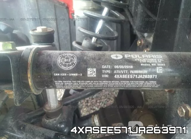 4XASEE571JA263971 фото 2