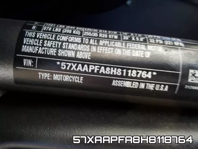 57XAAPFA8H8118764 фото 2