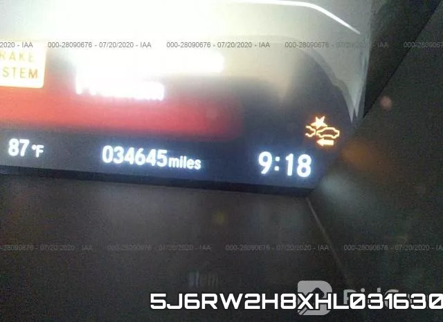 5J6RW2H8XHL031630 фото 8