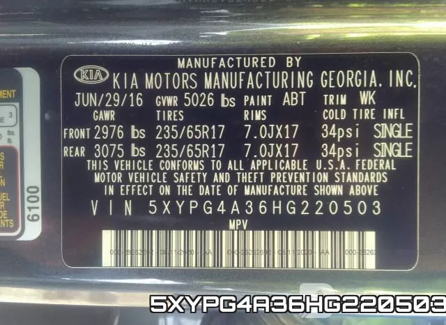 5XYPG4A36HG220503 фото 10