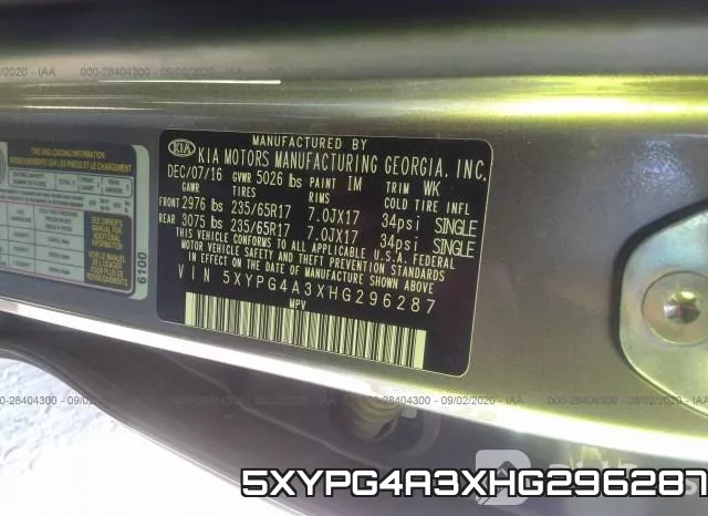 5XYPG4A3XHG296287 фото 10