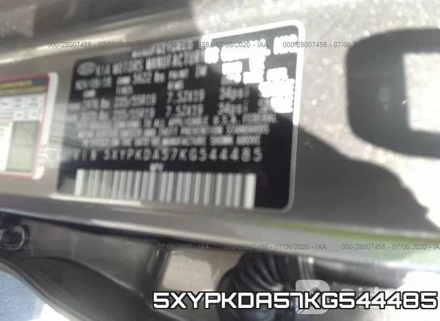 5XYPKDA57KG544485 фото 10