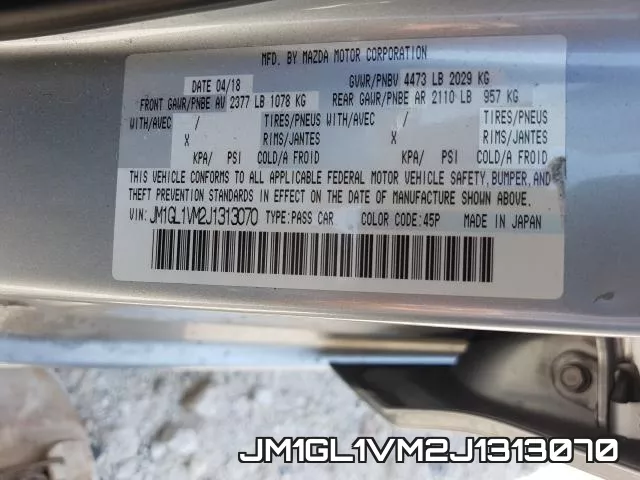 JM1GL1VM2J1313070 фото 2