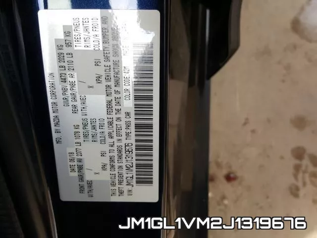 JM1GL1VM2J1319676 фото 2