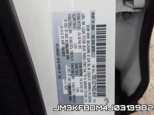 JM3KFBDM4J0313982 фото 2