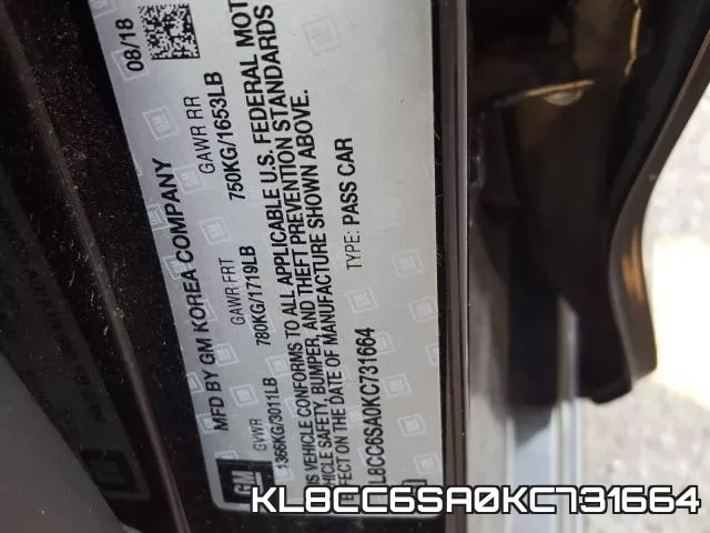 KL8CC6SA0KC731664 фото 2