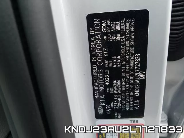 KNDJ23AU2L7727833 фото 2