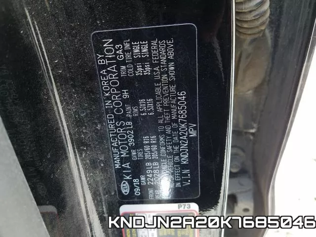KNDJN2A20K7685046 фото 2