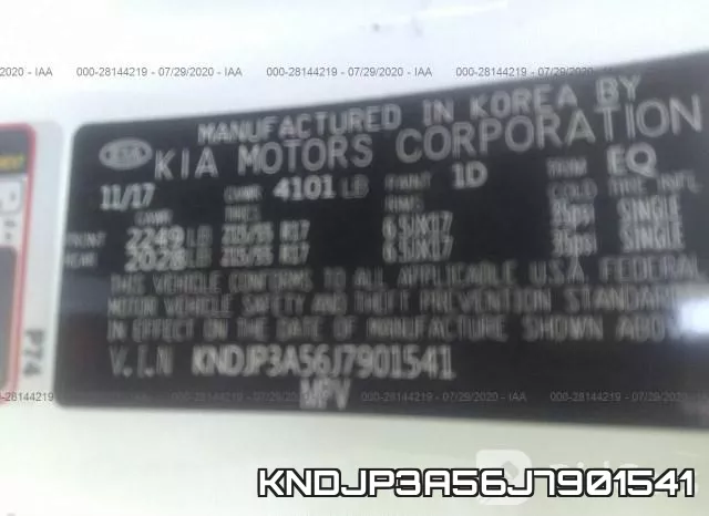 KNDJP3A56J7901541 фото 10