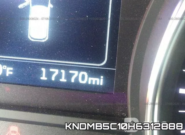 KNDMB5C10H6312888 фото 8