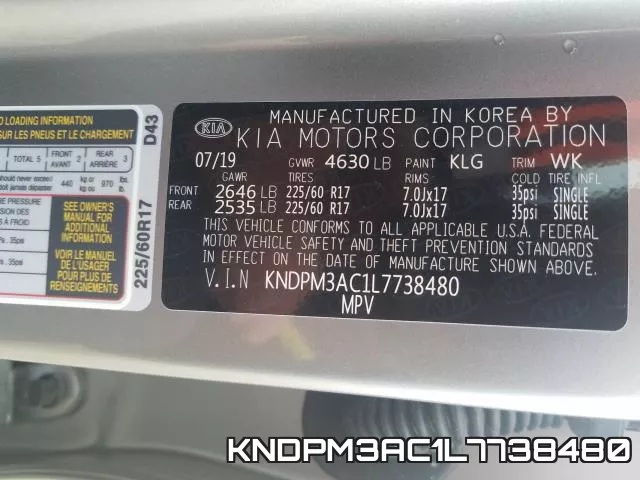 KNDPM3AC1L7738480 фото 2