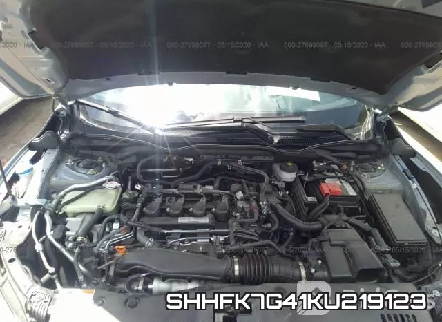 SHHFK7G41KU219123 фото 2