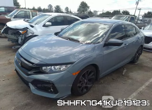 SHHFK7G41KU219123 фото 3
