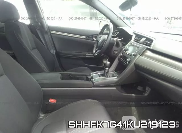 SHHFK7G41KU219123 фото 6