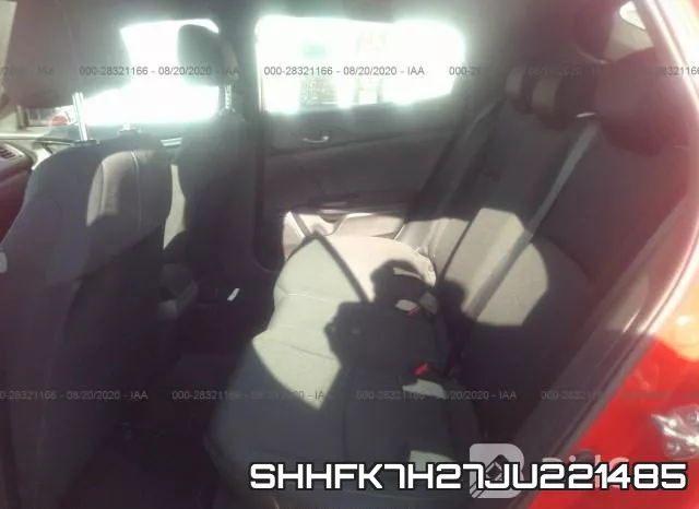 SHHFK7H27JU221485 фото 9