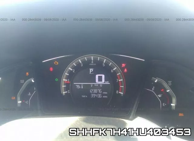 SHHFK7H41HU403453 фото 8