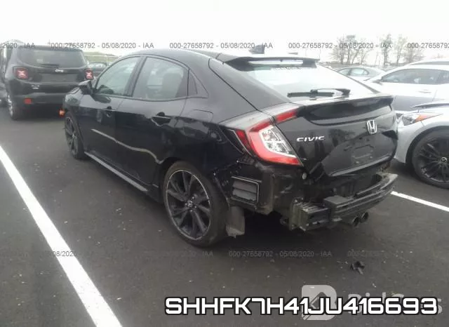 SHHFK7H41JU416693 фото 4