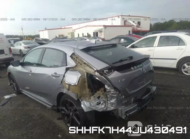 SHHFK7H44JU430491 фото 7