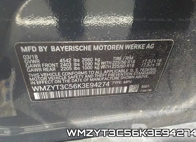 WMZYT3C56K3E94274 фото 10