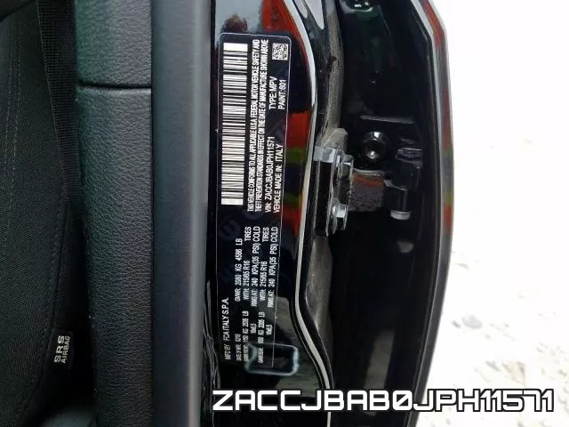 ZACCJBAB0JPH11571 фото 2