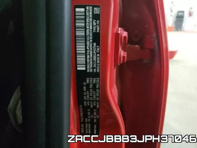 ZACCJBBB3JPH37046 фото 2