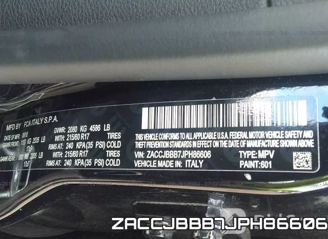 ZACCJBBB7JPH86606 фото 10