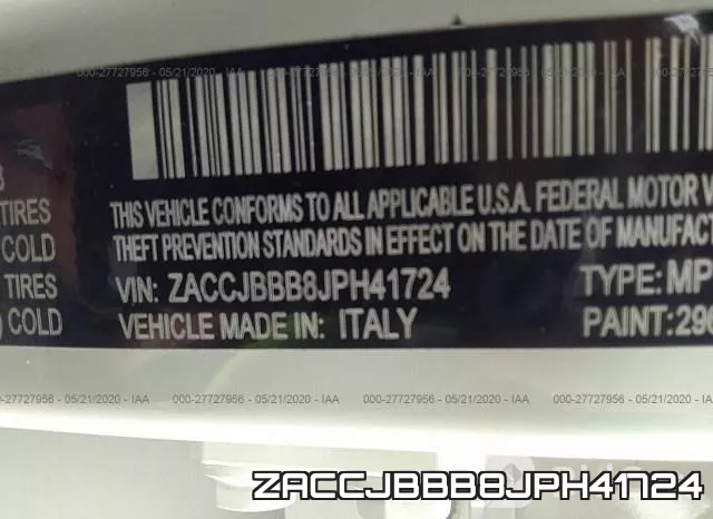 ZACCJBBB8JPH41724 фото 10