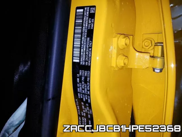 ZACCJBCB1HPE52368 фото 2