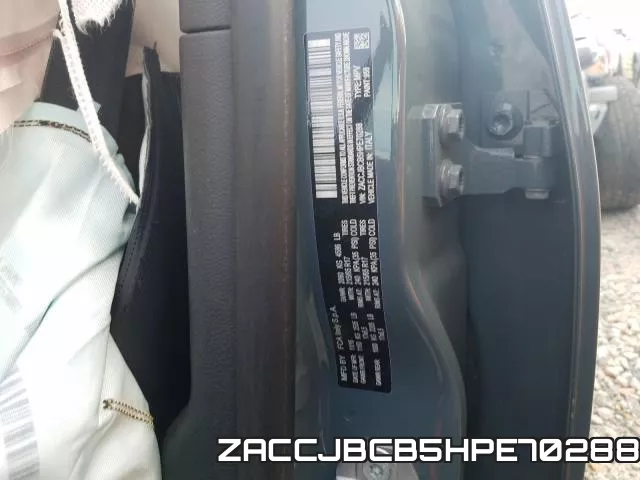ZACCJBCB5HPE70288 фото 2
