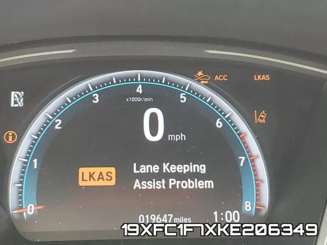 19XFC1F7XKE206349 фото 9