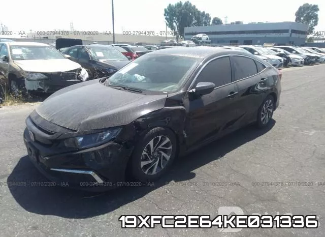 19XFC2E64KE031336 фото 3